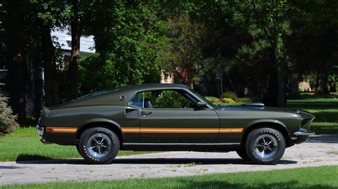 Black Jade 1969 Ford Mustang