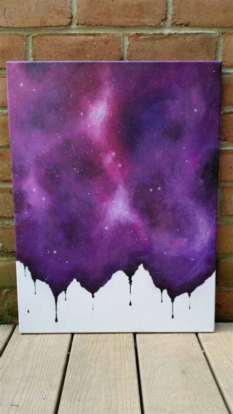 30 Startling Acrylic Galaxy Painting Ideas Hippie Painting Abstract