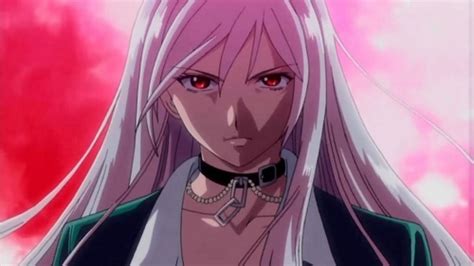 Post An Anime Character With Grey Hair And Red Eyes