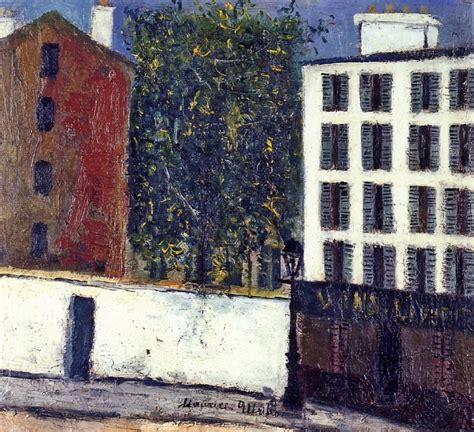 Montmartre Street Maurice Utrillo Encyclopedia Of