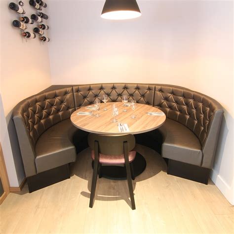 Nz made restaurant booth seating custom made to the highest quality, for competitive prices with professional & helpful advice contact the booth seat experts. Circular Booths - Booth Seating - Banquette Seating