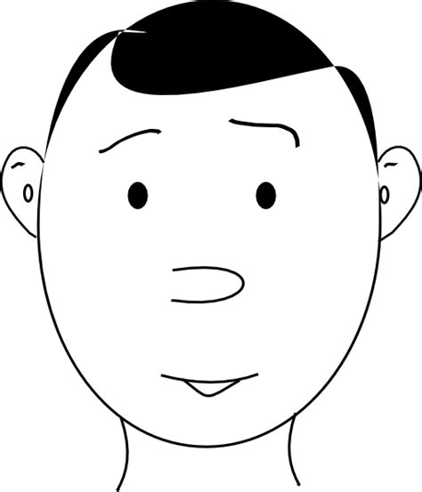 Baby Face Outline Clipart Best