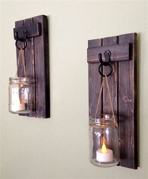 Rustic Wall Decor Wall Sconce Rustic Wall Sconce Candle