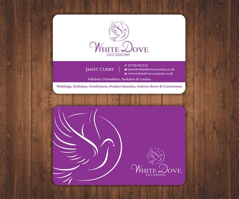 An event planning template is something a planner not only uses to plan various stages of an event. Elegant, Upmarket, Wedding Business Card Design for ...