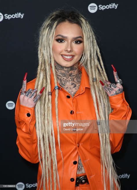 Zhavia Ward Attends The Spotify Best New Artist 2020 Party At The Lot