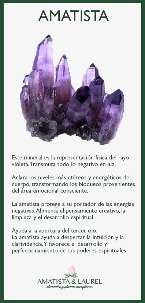 Amatista características Piedras curativas Cristales de sanación