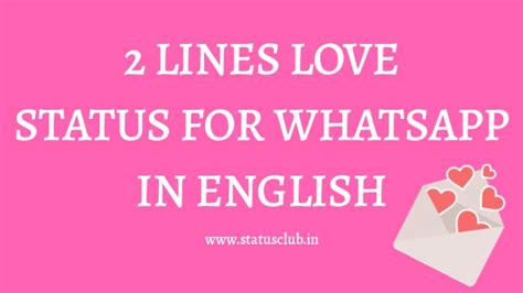 Best True Love Status For Whatsapp In English ﻿ Cute Love 2 Line Status