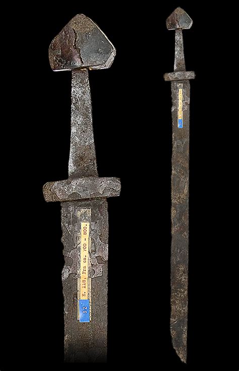 A Rare Viking Sword Of Petersen Type C And Wheeler Type Ii 9th Early