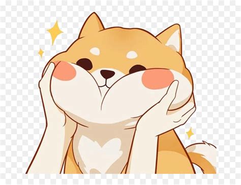 Kawaii Chibi Dog Png Download Anime Cute Shiba Inu Transparent Png
