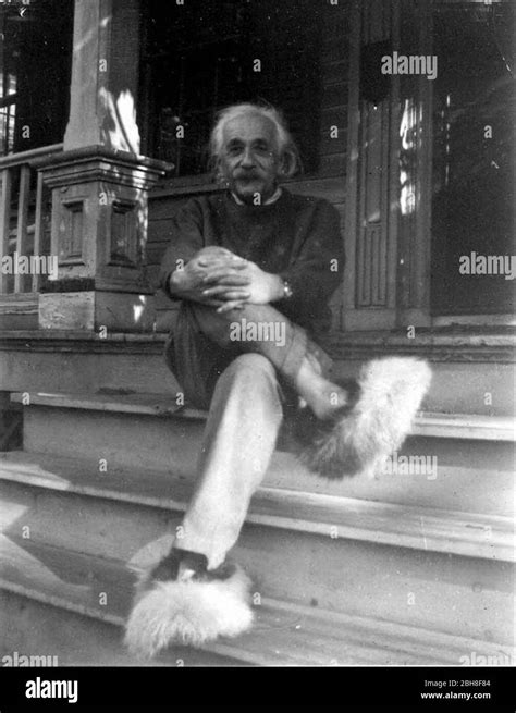 Famous A German Born Theoretical Physicist Albert Einstein Stock Photo
