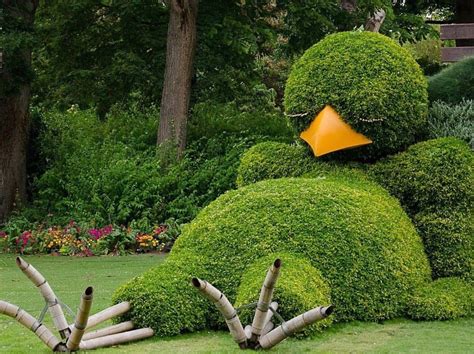 Artist Transforms Foliage Into Adorable Topiary Sculptures Of Sleeping