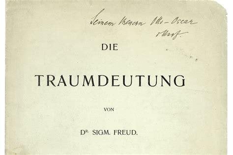 The Interpretation Of Dreams By Sigmund Freud