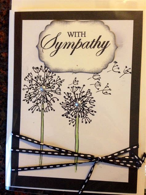 Handmade Sympathy Cardoriginal Art Sympathy Cards Handmade Sympathy