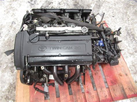 JDM Toyota Levin 4AGE 20Valve BlackTop Engine 6 Speed Transmission 4A