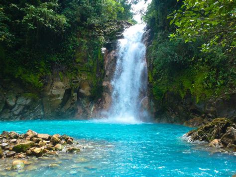 7 Natural Wonders In Costa Rica Rio Celeste Celeste