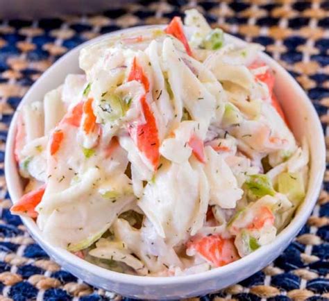 20 Best Seafood Salad Recipe Imitation Crab And Shrimp Best Recipes