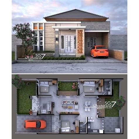Yang bisa memberikan inspirasi untuk rumah idaman kelak. Desain Minimalis di Instagram "Desain rumah minimalis ...