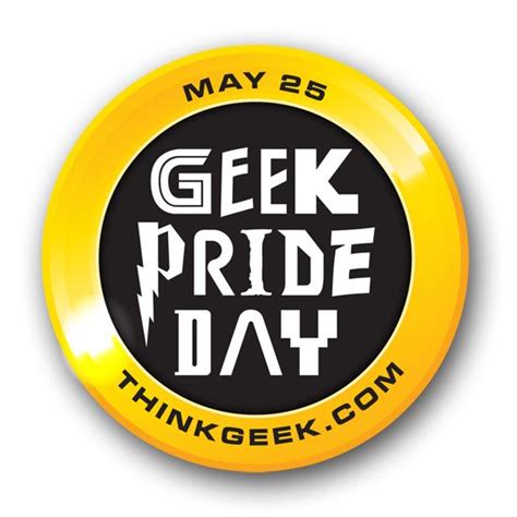 Geek Pride Day Geek Pride Day Geek Stuff Think Geek
