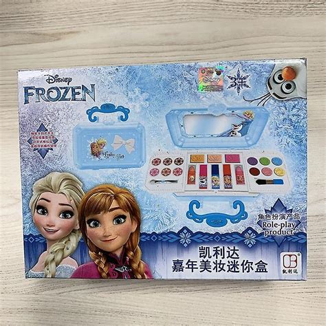 Disney Princess Frozenelsa Cosmetics Make Up Set Fruugo Uk