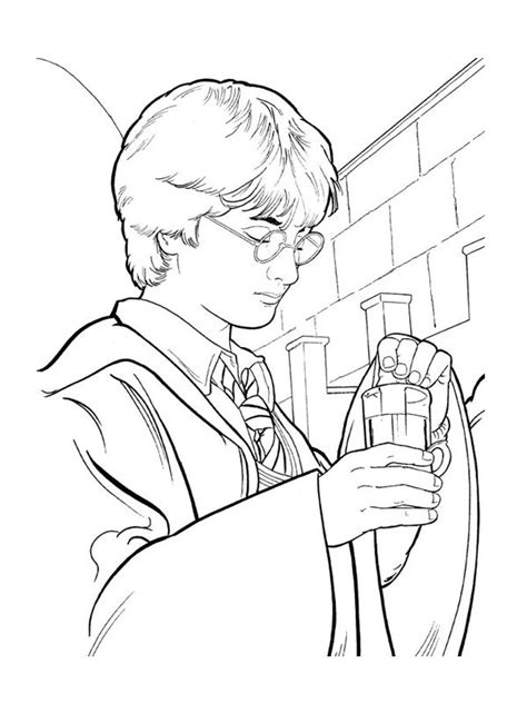 Coloriage Magique Harry Potter  Coloriage Magique