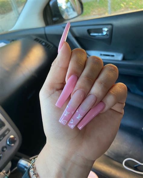 Isshagurlvelvet 👑 On Instagram “pink Long And French Tip Literally All My Favorite Things 💗💅