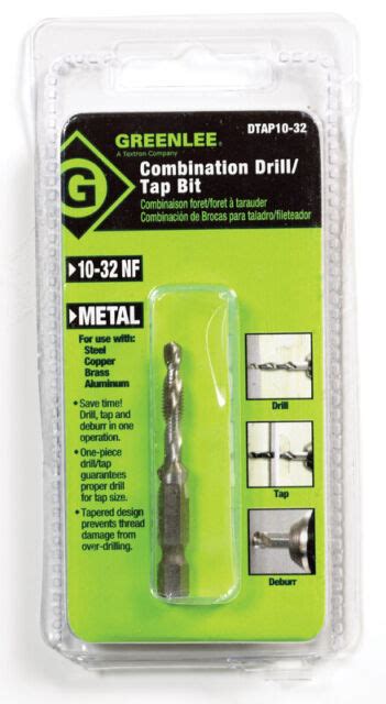 Greenlee 332 Dtap10 32 Drill Tap 10 32 For Sale Online Ebay
