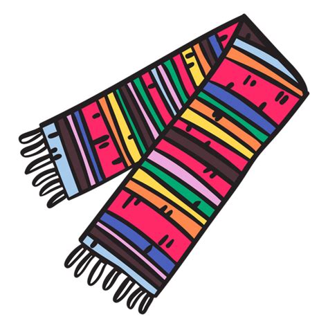 Diseño Png Y Svg De Ilustración De México Bufanda De Sarape Para Camisetas