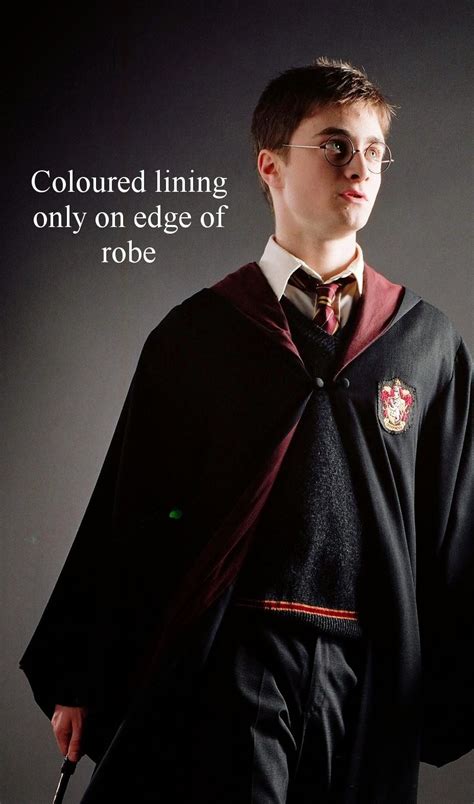 Gryffindor Robe Lining Harry Potter Apparel Harry Potter Cape