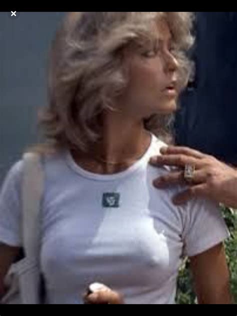 Farrah Fawcett Wonder Whose Hand That Is She Doesnt Look Very Happy Here Farrah Fawcet