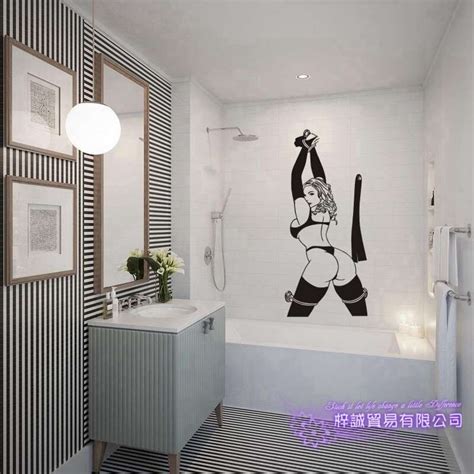 Sexy Girl Decal Beauty Body Naked Sticker Wall Bathroom Woman Girl Wall Ktv Pub Bar Shop Sticker