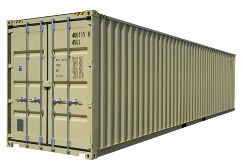 40ft High Cube New One Trip Shipping Container American Conex