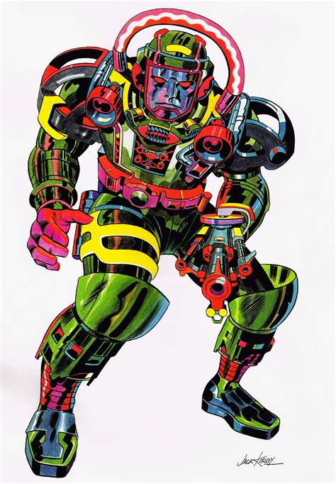 Capns Comics Kolorful Jack Kirby