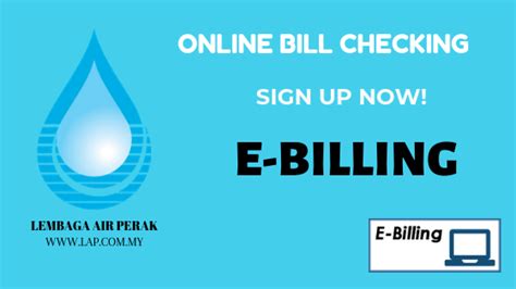 Cara mendapatkan jompay biller code pada bil. Lembaga Air Perak Online Check Bill