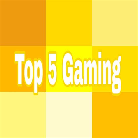 Top 5 Gaming Youtube