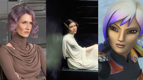 Female Characters In Star Wars