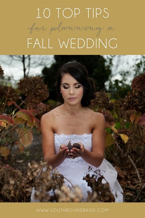 How to Plan a Fall Wedding | SouthBound Bride