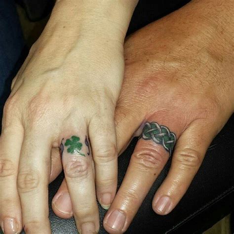 Evolution of human expressing by finger tattoo. Wedding Ring Tattoos for Men - Ideas and Inspiration for Guys