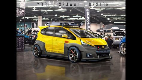 Honda jazz modification | JDM Style 