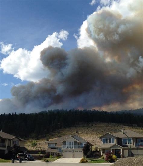 West Kelowna Wildfire Evacuation Order Expanded To 2500 Residents