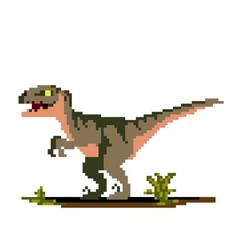 Pixel Art Jurassic World Facile Pixel Art Grid Gallery