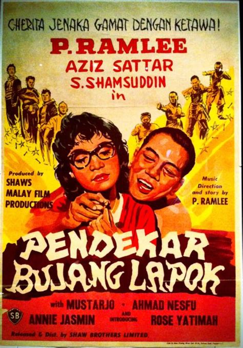 Ini huruf jim jim, eh, jim dengan mambangkan tak jauh sudah. Pendekar Bujang Lapok is a 1959 comedy film directed by P ...
