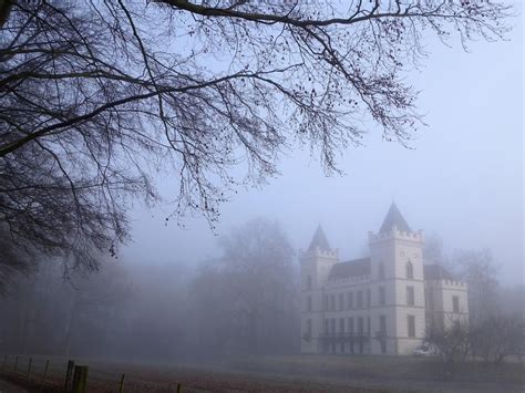 Foggy In Werkhoven Castle Beverweerd By Hugodejong35 Utrecht Foggy