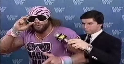 Remember The Macho Man With Some Of The Funniest Wrestling Promos Ever
