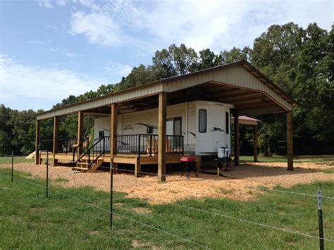Image Result For Rv Cover With Deck Rv Shelter Rv Garage Rv Living