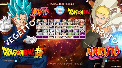 Maybe you would like to learn more about one of these? Naruto vs Dragon Ball Super Mugen - Download - DBZGames.org