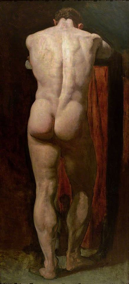 Standing Male Nude 19thcentury William Etty Br Tumbex