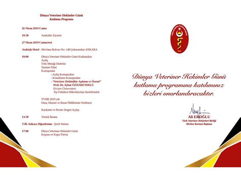 Dünya veteri̇ner heki̇mler günü koşusu istatistikleri, geçmiş yıllarda kazanan atlar ve jokeyler. Dünya Veteriner Hekimler Günü Kutlama Programı - Türk ...