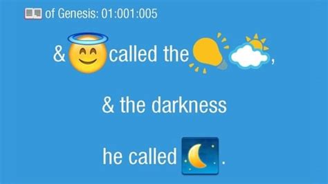 the bible has been translated into emoji for millennials cbc news