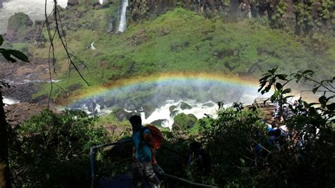 Iguazu Falls Rainbow Lower Trail Heels First Travel