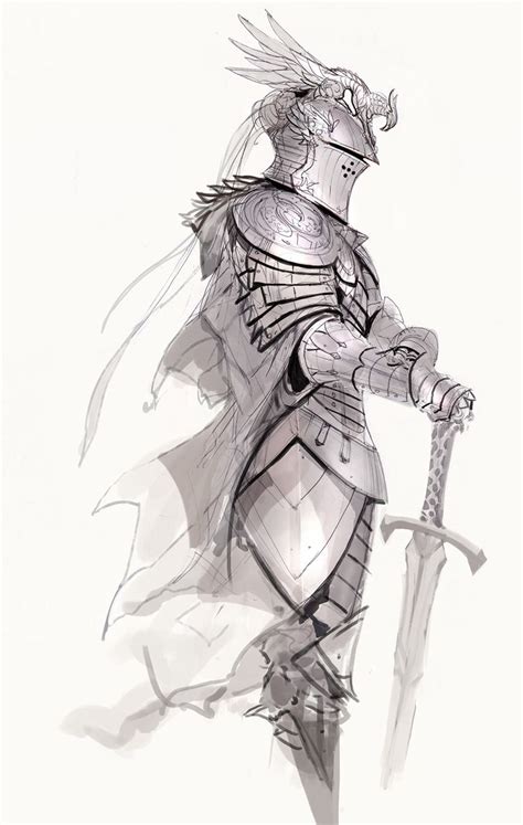 Kekai Kotaki Armor Drawing Warrior Drawing Knight Drawing